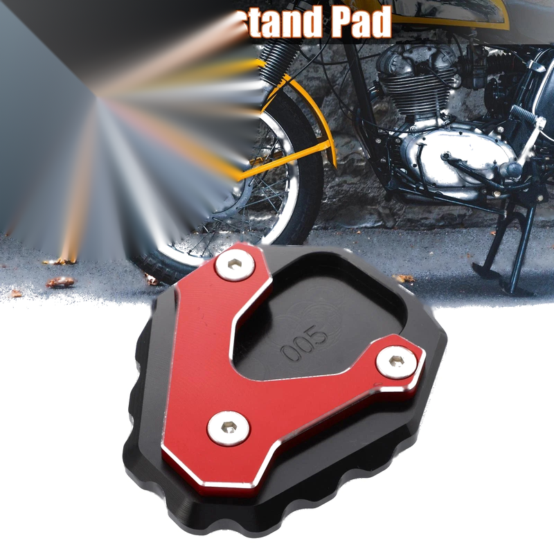 Honda CB500X Kickstand Extension Side Stand Support Plate Red (2013-2023)