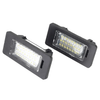 BMW E82 E90 F10 F25 LED License Plate Lights Clear Lens (2007-2017)