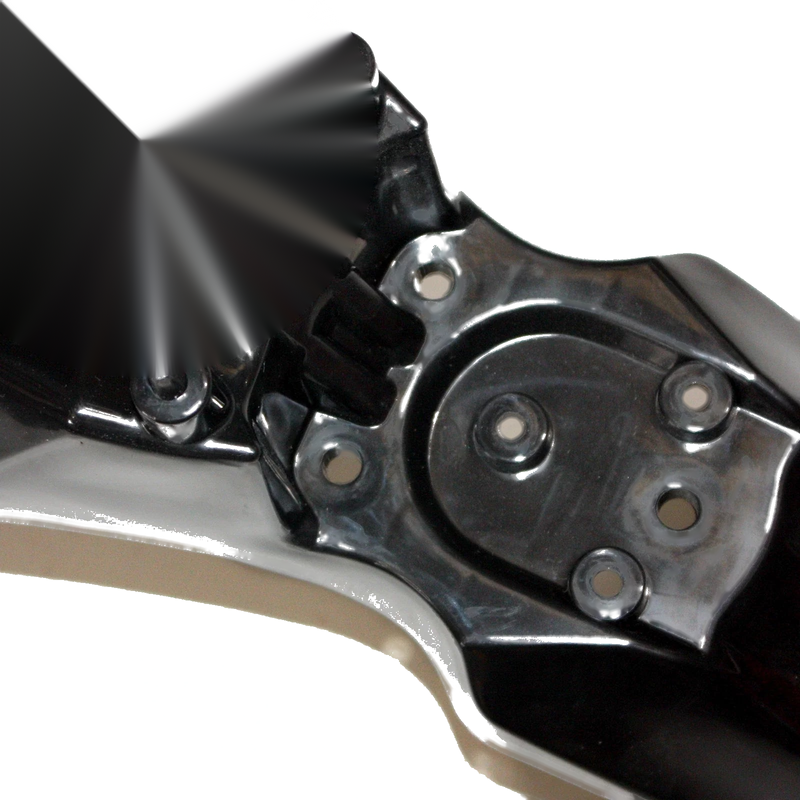 CRF110 Dirt Bike BLACK Plastics Fender Kit (2013-2023)