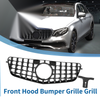 Mercedes-Benz E300 2009-2013 Black Grills Front Upper Bumper Grille