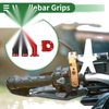 Motorcycle Hand Grips Diamond Pattern