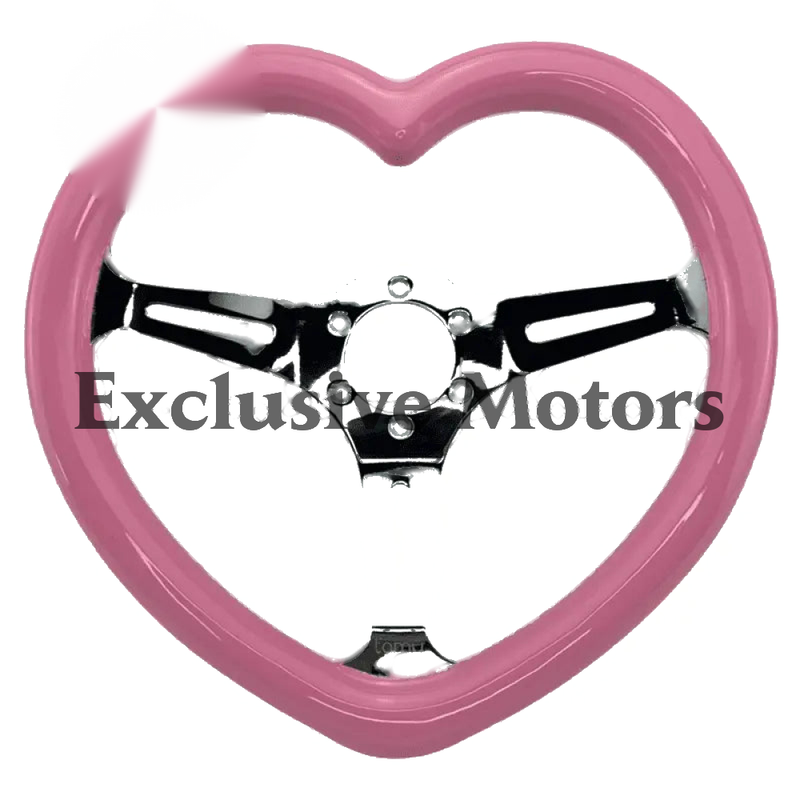 14" (350mm) Hella Heart Point Pink Heart (wood)