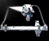 Holden Barina Hatch Rear Right Window Regulator W/Motor 2 Pin (2008–2011)