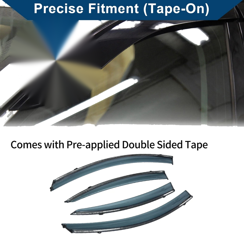 Mazda 3 Sedan Side Vent Visors Window Deflectors (2010-2013)
