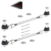 Polaris Scrambler 50 90 Left + Right Tie Rod Set 2 x (2001–2003)