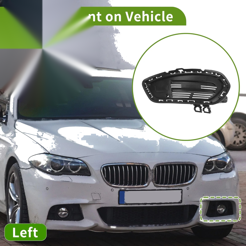 Mercedes Benz CLA Front Left Fog Light Grill (2013-2019)