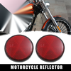 Reflector / 2x 56mm / Red Reflective Warning Reflector with Adhesive Tape