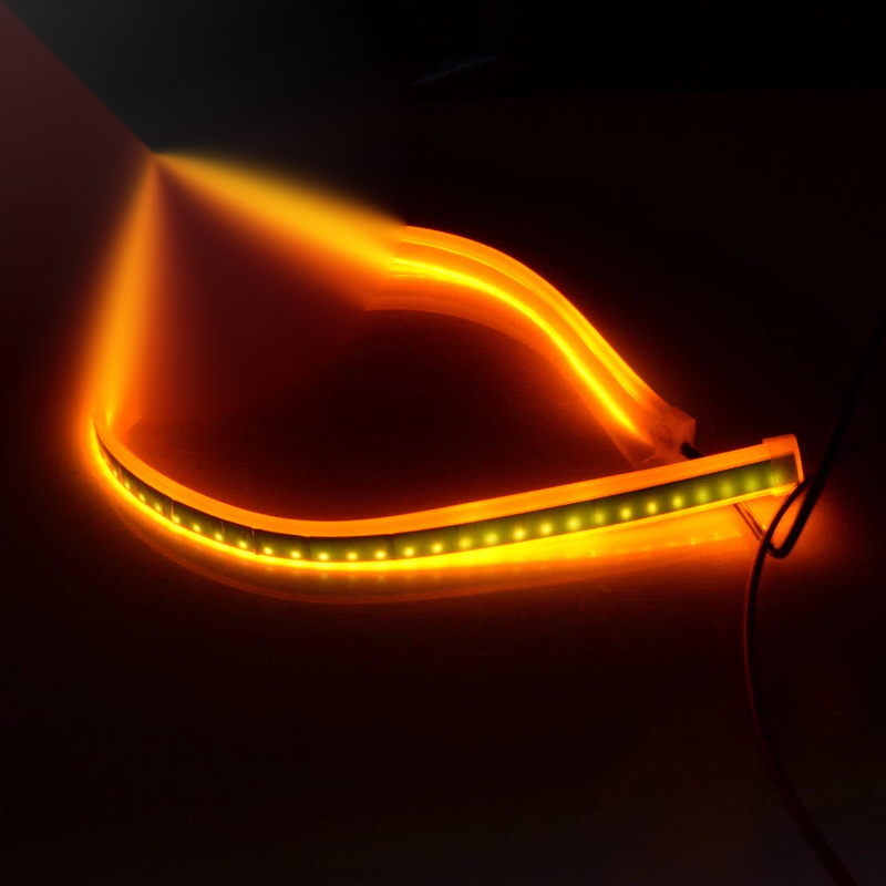 Car 60cm Sequential Flexible Slim LED Strip Turn Signal Lights