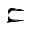 BMW 3 Series Wagon F31 Rear Window Side Spoiler Trim (2012-2018)