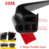 Car Front Rear Door Trunk Hood Protector Rubber 10M Seal Strip Trim