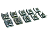 Honda 10x Mutter Clip m5 Verkleidung Feder