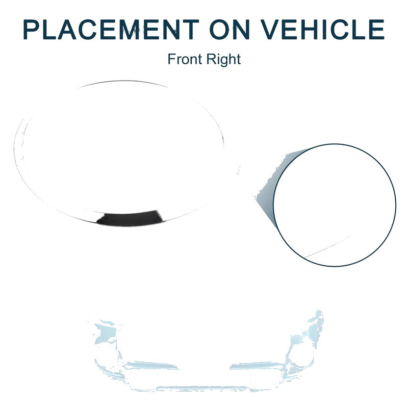 Mini Cooper Front Right Headlight Trim Bezel (2007-2015)