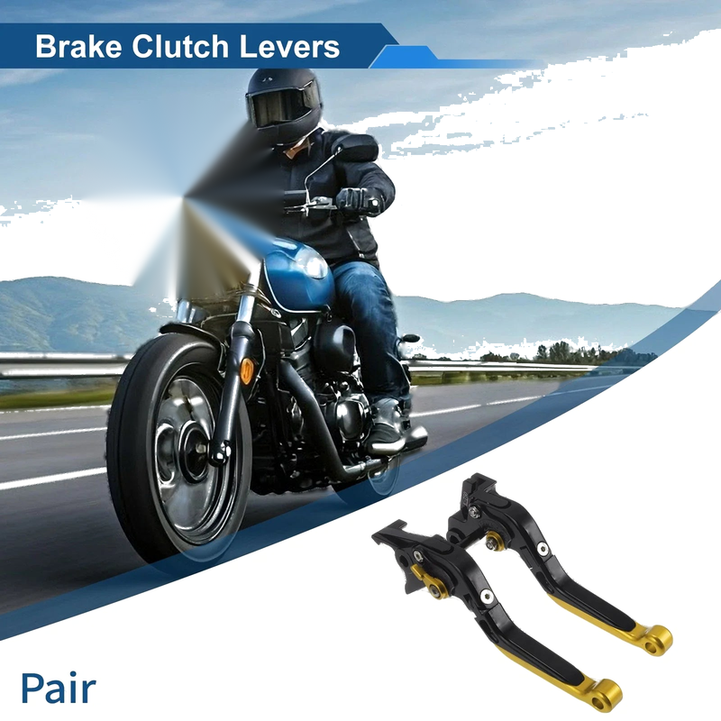 Kawasaki Vulcan S Levers / 2 x / Adjustable Short Long Brake Clutch (2015–2024)