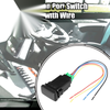 Toyota Alphard Hole Expansion Port Switch Blank with Wire (2002-2023)