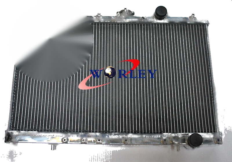 Mitsubishi Lancer EVO 1-3 52mm Aluminum Radiator & Fans (92-96)