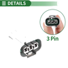 Isuzu 3 Pin Camshaft Speed Sensor Connector