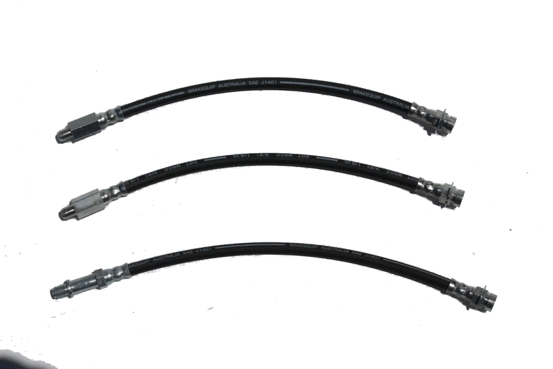 Chevy Bel Air Brake Hose Set (3) (1955-1957)