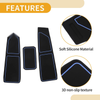 Ford Bronco Accessories Black Blue Dashboard Cover (2021-2024)