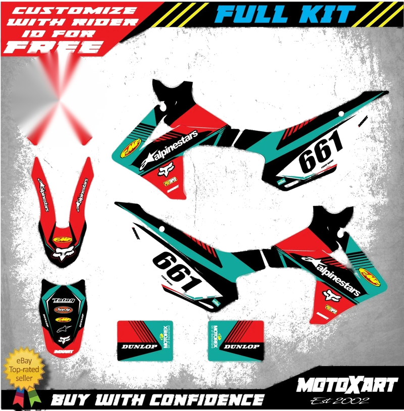 Honda CRF 110 Custom Sticker Kit (2019-2020)