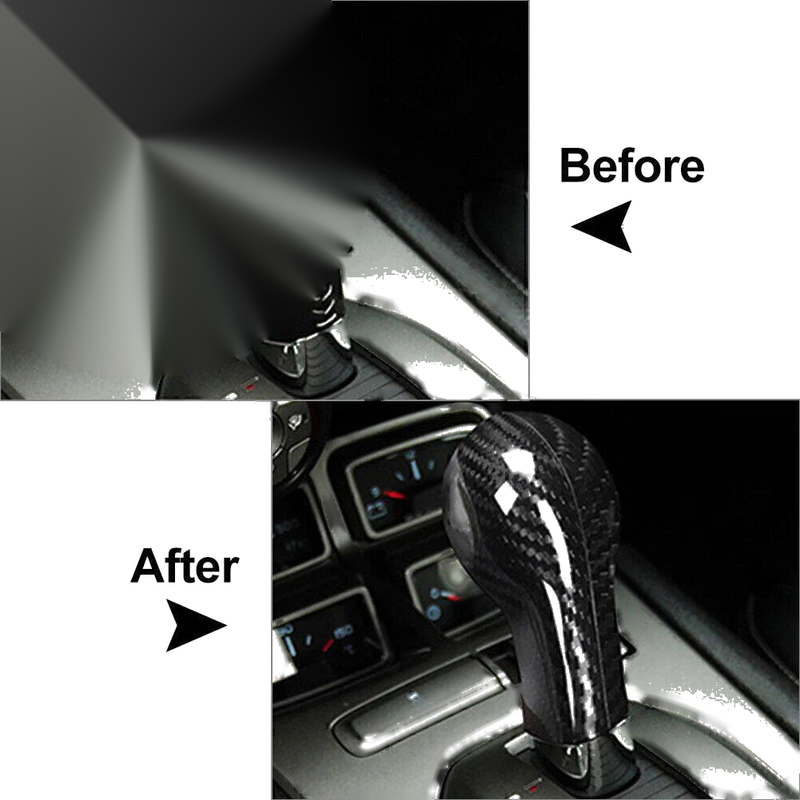 Chevrolet Camaro Carbon Fiber Shift Knob Cover (2010-2015)