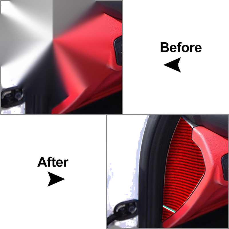 Alfa Romeo Giulia Red Door Anti-Collision Cushion Cover Trim (2017-2021)