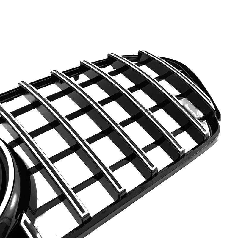 Mercedes Benz W167 GLE350 GLE53 Chrome & Black Front Grill (2019-2023)