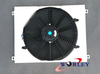 Ford Capri MK1 MK2 MK3 Kent Essex Escort Aluminum Shroud + Fan (1969-1986)