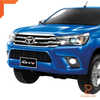 Toyota Hilux Revo Ute (2015-2020) Black Cover Chrome Fog Lamp Spot Light