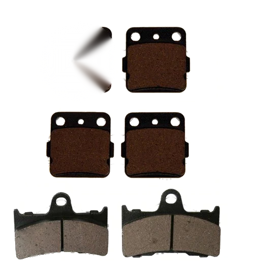 Yamaha Grizzly 660 Front & Rear Severe Duty Brake Pads (2002–2008)