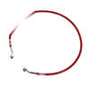 Motorcycle 80cm Brake Clutch Oil Hose Line Red