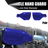 Yamaha 2 x Blue Plastic Motorcycle Handlebar Brush Bar Hand Guard Handguard