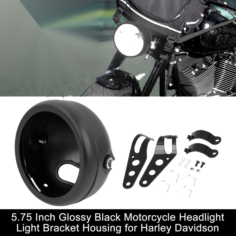Harley Davidson Bracket Housing / 5.75 inch / Headlight