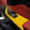 BMW 3 / 4 Series (2013-2019) Yellow Leather Center Console Panel Cover