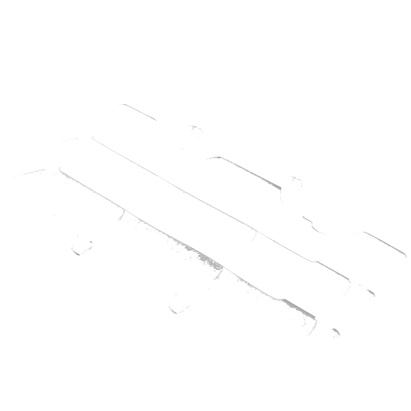Honda CR125R Radiator Louver Guard White (1992–1997)