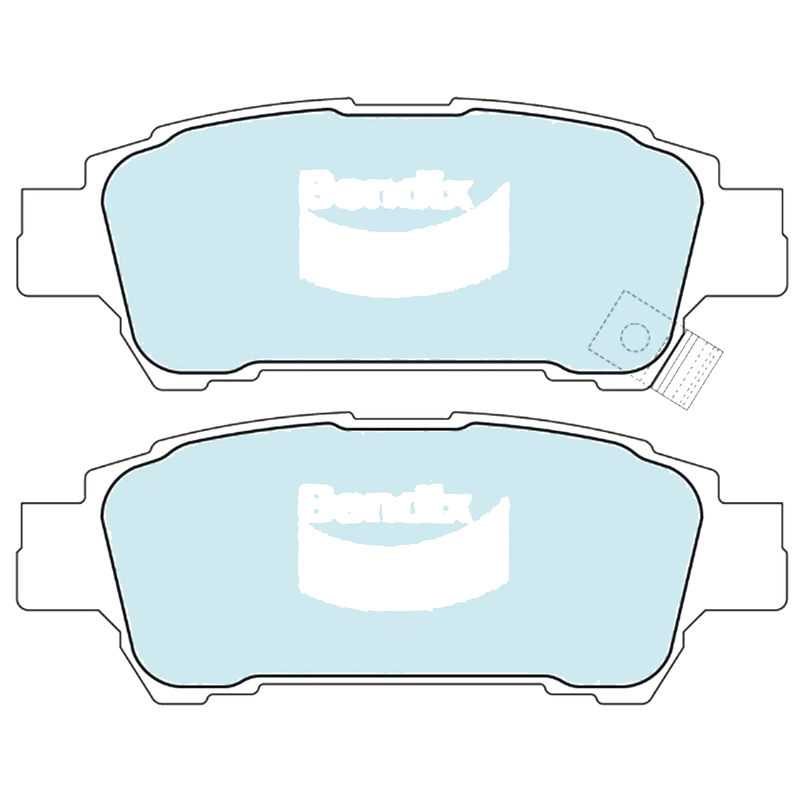 Toyota Avensis ACM20 ACM21 Rear Disc Brake Pads Set (2001–2010)