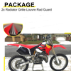 Honda CR125R Radiator Grille Louvre Rad Guards 2 x (1992–1997)