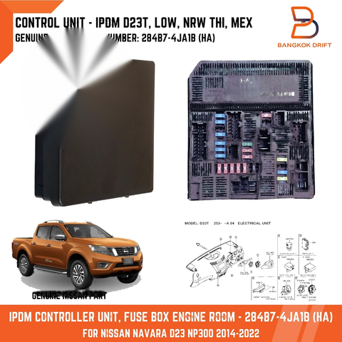 Nissan Navara D23 NP300 IPDM Module Controller Unit (2015-2019)