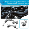 BMW 1 3 5 Series X1 X3 X4 X5 X6 Turbocharger Coolant Hose Set (2006-2023)