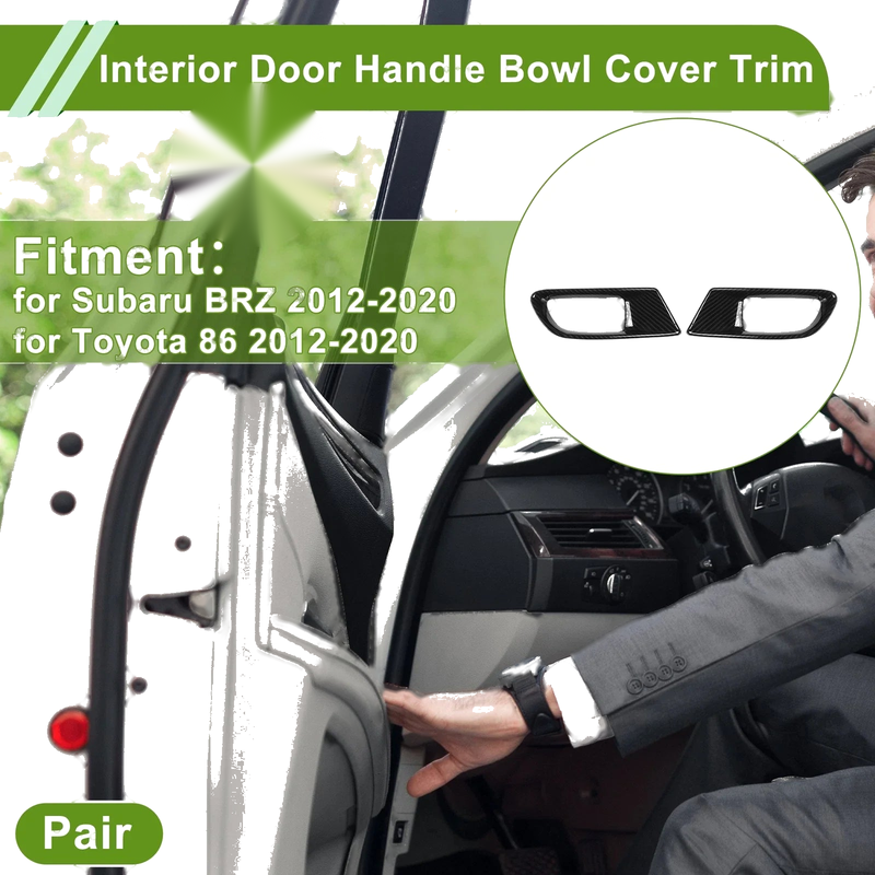 Subaru BRZ Interior Door Handle Bowl Cover Trim 1 pair (2012–2020)
