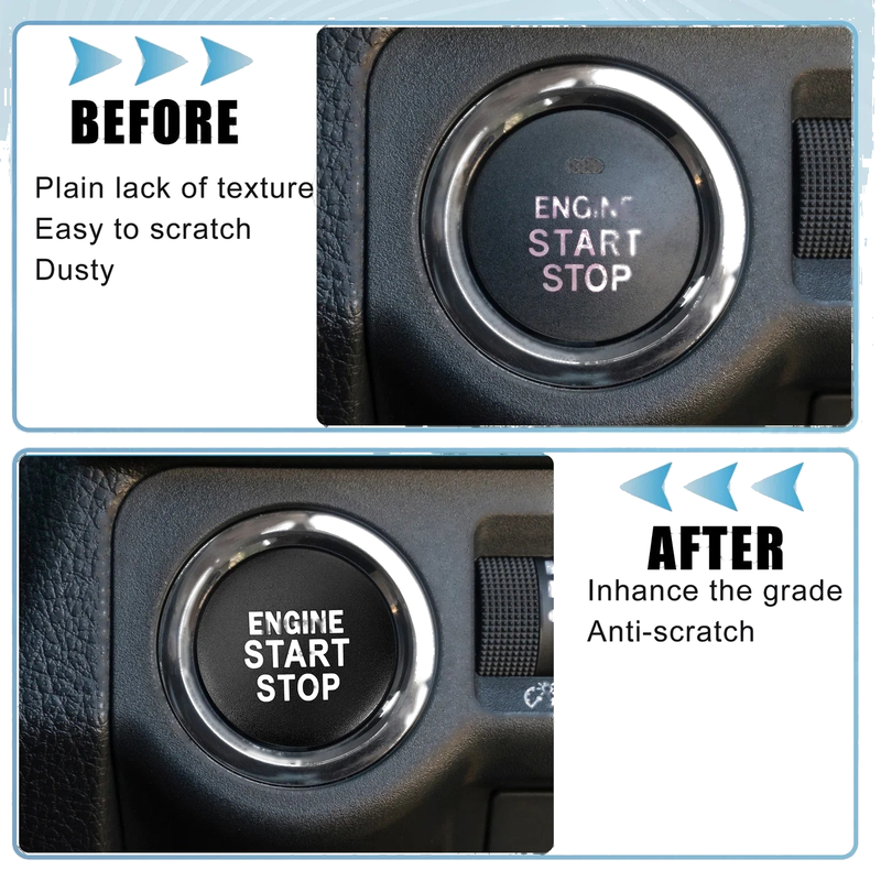 Toyota Camry Engine Start Stop Button Cover (2018-2023)