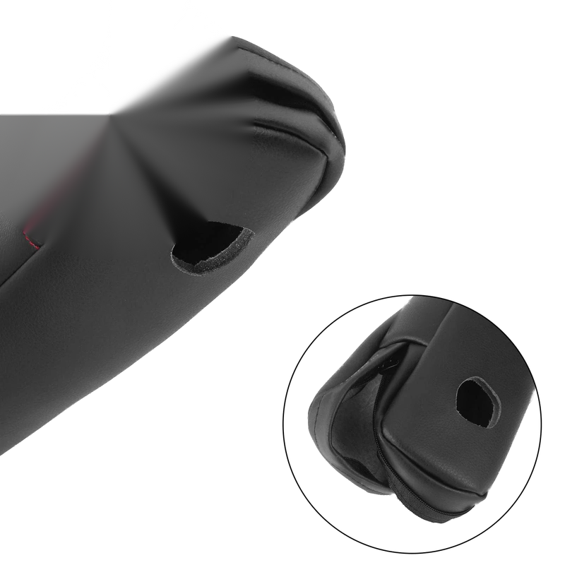 Honda CRV Car Front Seat Armrest Cover Black with Red Line (2007-2009)