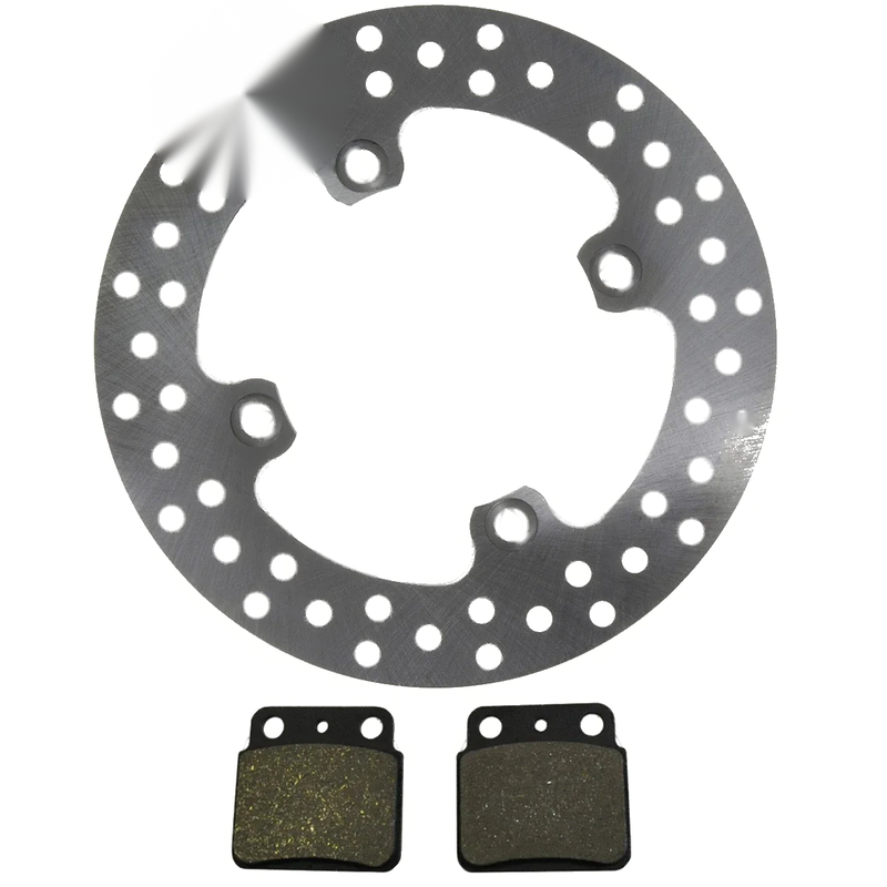 Suzuki LT-Z400 QuadSport Rear Disc Brake Rotor & Semi-Metallic Brake Pads