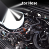 Volvo XC90 (2003-2005) Rubber Black 1 Pcs Radiator Hose Coolant Pipe
