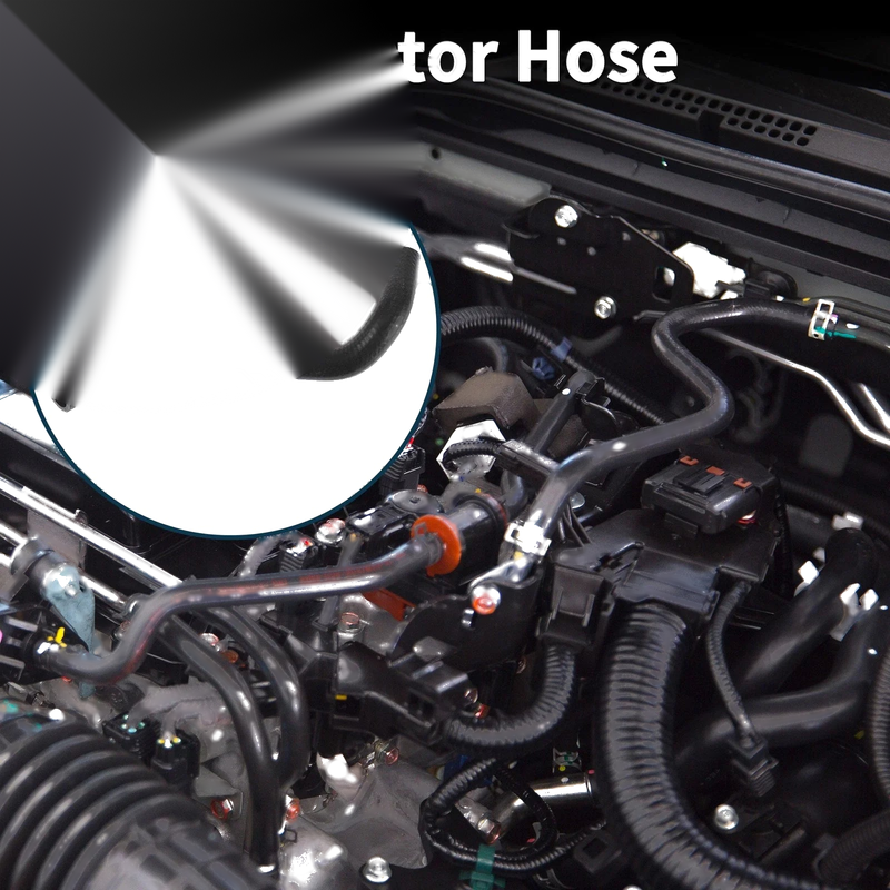 Volvo XC90 (2003-2005) Rubber Black 1 Pcs Radiator Hose Coolant Pipe