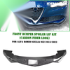 Alfa Romeo Giulia Front Bumper Spoiler Lip (2015-2024)