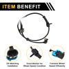 Chevrolet Silverado 2500 ABS Wheel Speed Sensor (99 - 00)