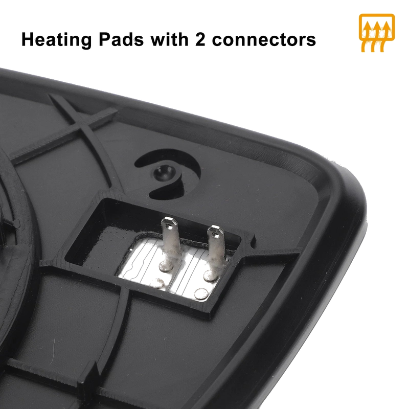 KIA Ceed Right Side Heated White Mirror Glass (2009-2012)