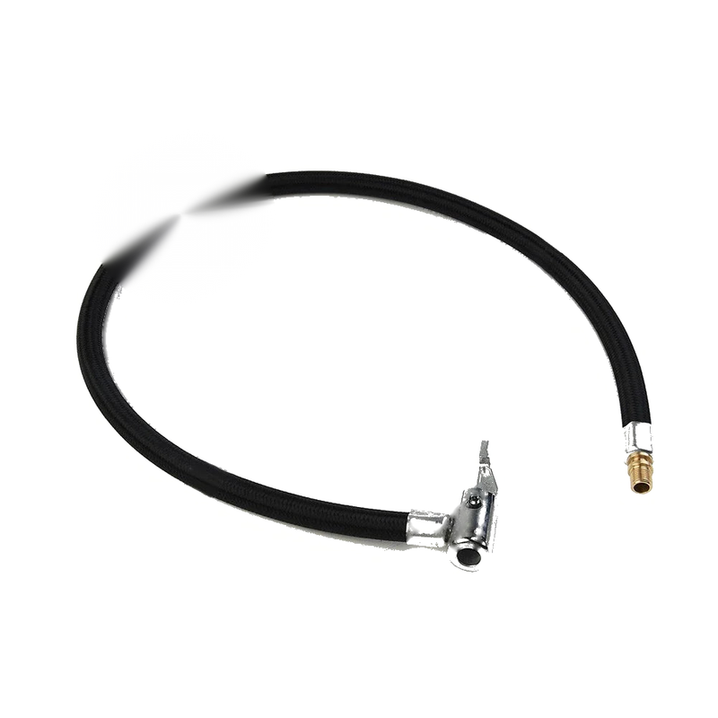 Pipe Air Inflator Hose Adapter 60cm Rubber Metal Cloth