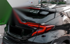 Toyota C-HR Rear Window Roof Spoiler Wing Lip Unpainted (2016-2019)