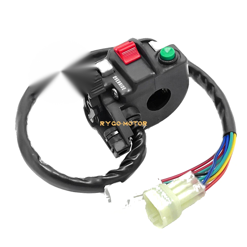 Yamaha Kodiak 450 Left Handlebar Switch with Ignition Key (2004–2006)